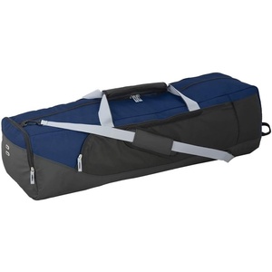 image:imageChampion Sports Lacrosse Equipment Bag  HeavyDuty Nylon Stick Compartment Waterproof Bottom Adjustable Strap 44x15x13inNavy