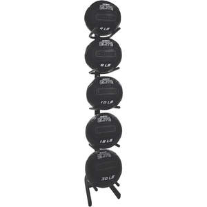 image:imageChampion Sports Rhino Promax Wall Balls  Soft Shell NonSlip Grip for Weightlifting Plyometrics Cross Training amp Home GymURing Single Storage Tree