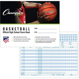 image:imageChampion Sports unisex BB1 coach and referee scorebooks White 30 GAMES US