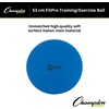 image:imageChampion Sports Exercise Stability Balance Ball 52 cm Blue  Premium Quality PopResistant Gym Medicine Balls for Strength and Core Training Rehab Workout Pilates Pregnancy Stretching