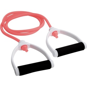 image:imageChampion Sports Resistance Tube Bands for Men and Women Durable Stretch Fitness Band for Strength Training Stretching Rehabilitation  Premium Home Workout Equipment  30 Lbs Resistance TubingPink