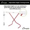 image:imageChampion Sports Adjustable Height Training Hurdle Red