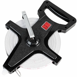 image:imageChampion Sports Open Reel Measuring Tapes  Durable Hand Crank with Metal Spike DualSided Feet amp Meters Perfect for Track amp Field and Long Jump 165 Feet50 Meters03 m