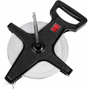 image:imageChampion Sports Open Reel Measuring Tapes  Durable Hand Crank with Metal Spike DualSided Feet amp Meters Perfect for Track amp Field and Long Jump 165 Feet50 Meters90 m
