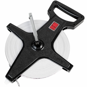 image:imageChampion Sports Open Reel Measuring Tapes  Durable Hand Crank with Metal Spike DualSided Feet amp Meters Perfect for Track amp Field and Long Jump 165 Feet50 Meters100 m