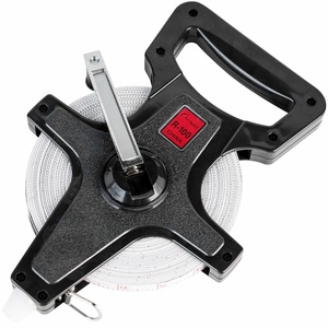 image:imageChampion Sports Open Reel Measuring Tapes  Durable Hand Crank with Metal Spike DualSided Feet amp Meters Perfect for Track amp Field and Long Jump 165 Feet50 Meters30 m