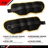image:imageJFIT Ankle Weights  Ankle Weight Pair 10 Weight and Bundle Options  05 to 8 lbs Each Set of 2 Adjustable Straps  Comfortable Breathable Moisture Absorbent Weight Straps for Men and Women2 lb Pair