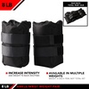 image:imageJFIT Ankle Weights  Ankle Weight Pair 10 Weight and Bundle Options  05 to 8 lbs Each Set of 2 Adjustable Straps  Comfortable Breathable Moisture Absorbent Weight Straps for Men and Women8lb Pair