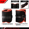 image:imageJFIT Ankle Weights  Ankle Weight Pair 10 Weight and Bundle Options  05 to 8 lbs Each Set of 2 Adjustable Straps  Comfortable Breathable Moisture Absorbent Weight Straps for Men and Women4 lb Pair
