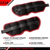 image:imageJFIT Ankle Weights  Ankle Weight Pair 10 Weight and Bundle Options  05 to 8 lbs Each Set of 2 Adjustable Straps  Comfortable Breathable Moisture Absorbent Weight Straps for Men and Women25 lb Pair