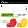 image:imageChampion Sports Shuffleboard Set Cues amp Pucks Included  Easy Setup IndoorOutdoor Group Game up to 4 Players  Multiple StylesBlacktop Shuffleboard Set