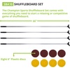 image:imageChampion Sports Shuffleboard Set Cues amp Pucks Included  Easy Setup IndoorOutdoor Group Game up to 4 Players  Multiple StylesDeluxe Shuffleboard Set