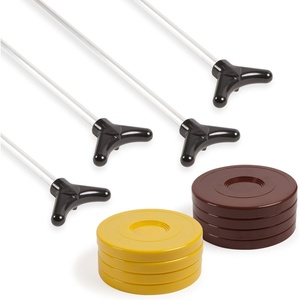 image:imageChampion Sports Shuffleboard Set Cues amp Pucks Included  Easy Setup IndoorOutdoor Group Game up to 4 Players  Multiple StylesDeluxe Shuffleboard Set