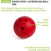image:imageChampion Sports  Foam Bowling BallsRed 1 Pound