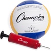 image:imageChampion Sports Outdoor Game Sets  Volleyball Badminton Tetherball Bocce amp CroquetDeluxe Combination Set