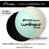 image:imageChampion Sports Premium Rhino Skin Dodgeballs with Mesh Storage Bag Set of 6  Glow in the Dark Color Changing and Spider Grip 2 Each  Low Bounce Dodgeballs Variety Assortment 6 Diameter