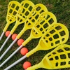 image:imageChampion Sports Rhino Lacrosse Set Rhino Skin Training Equipment for Boys Girls Kids Youth and Amateur Athletes  12 Aluminum Sticks and 12 Balls for Indoor Outdoor Use