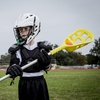 image:imageChampion Sports Rhino Lacrosse Set Rhino Skin Training Equipment for Boys Girls Kids Youth and Amateur Athletes  12 Aluminum Sticks and 12 Balls for Indoor Outdoor Use