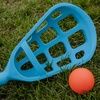 image:imageChampion Sports Rhino Lacrosse Set Rhino Skin Training Equipment for Boys Girls Kids Youth and Amateur Athletes  12 Aluminum Sticks and 12 Balls for Indoor Outdoor Use