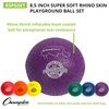 image:imageChampion Sports Rhino Skin Soft Inflateable Playground Ball SetAssorted Colors 85 Set