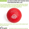 image:imageChampion Sports Rhino Skin Soft Inflateable Playground Ball SetAssorted Colors 85 Set