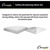image:imageChampion Sports Official Size Safety Breakaway Baseball Base Set  Quick Release Baseball Base Set