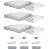 image:imageChampion Sports Official Size Safety Breakaway Baseball Base Set  Quick Release Baseball Base Set