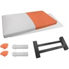 image:imageChampion Sports Official Size Safety Breakaway Baseball Double First Base  Molded Rubber Quick Release Double First Base Set