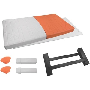 image:imageChampion Sports Official Size Safety Breakaway Baseball Double First Base  Molded Rubber Quick Release Double First Base Set