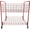 image:imageChampion Sports Back Ease Storage Cart  Raised OpenTop Steel Organizer with Large Casters for Gym amp Training Equipment