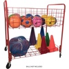 image:imageChampion Sports Back Ease Storage Cart  Raised OpenTop Steel Organizer with Large Casters for Gym amp Training Equipment